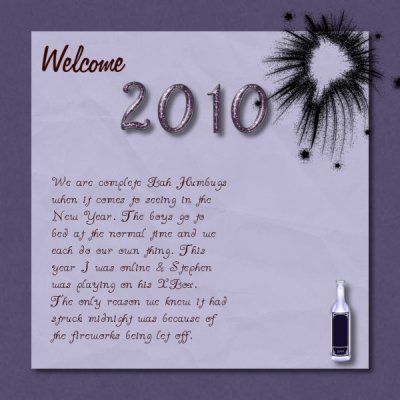 Welcome 2010