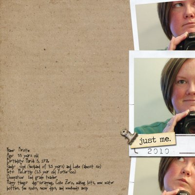 Book of Me: Basic Stats