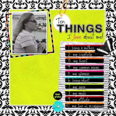 Ten Things I love about me!