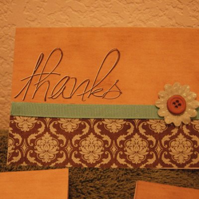 Thank you cards