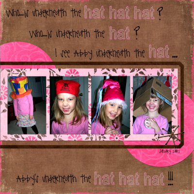 Who...is underneath the hat, hat, hat?