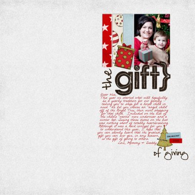 the GIFT of GIVING