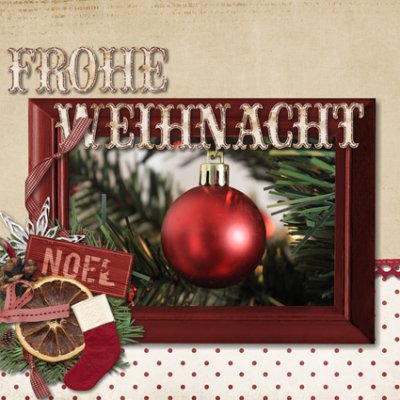 Frohe Weihnacht