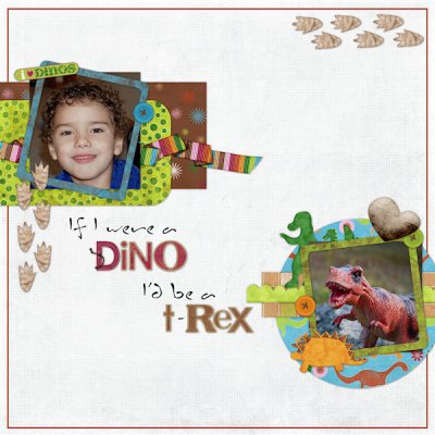 If I could be a dino