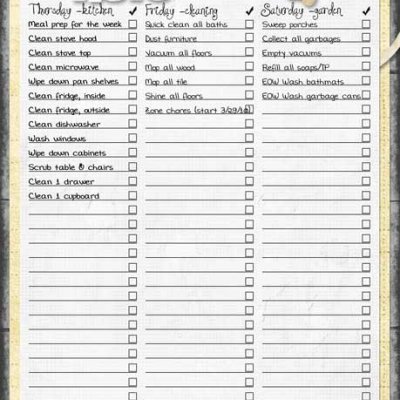 Planner Pages