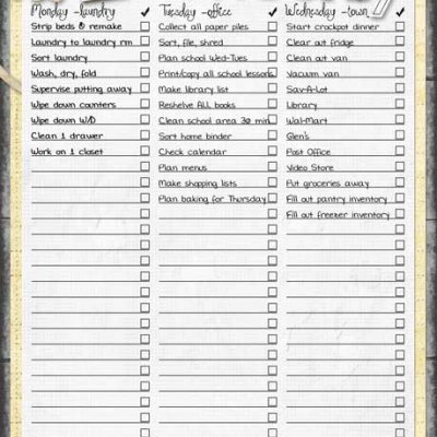 Planner Pages