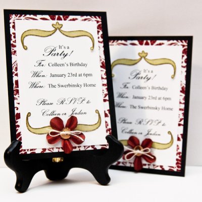 Hybrid Birthday Invitation
