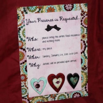 a special request...