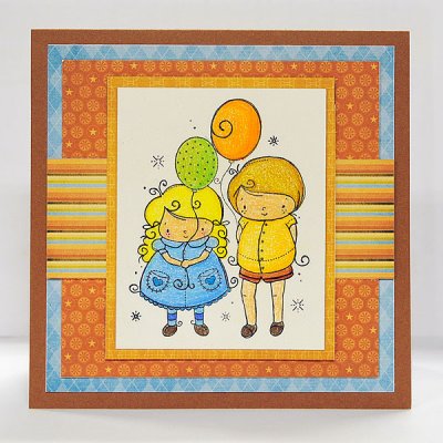 Baloon Birthday Card