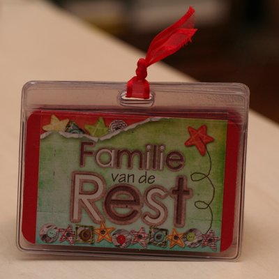 Familie vd Rest Badge Album