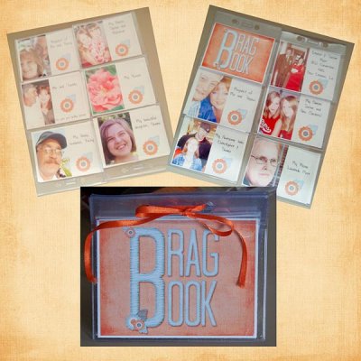 Mini Badge Album-Brag Book