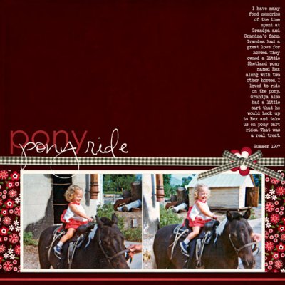 Pony Ride - 1977