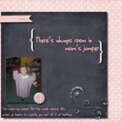 There's always room............