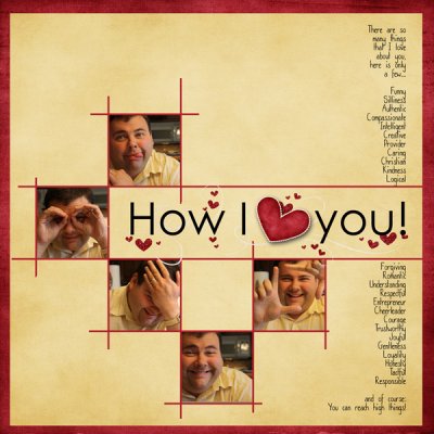 How I love you