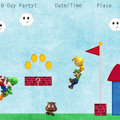 Mario Invite!