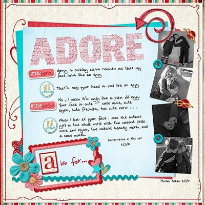 A is for Adore