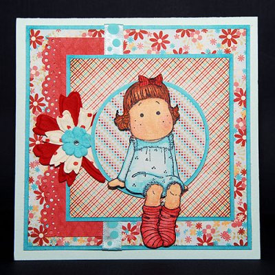 Sitting Sweety Card