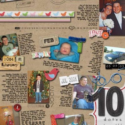 Book of Me:  10 Dates I'll Never Forget