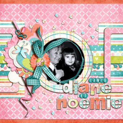 Aunt Diane and Noemie