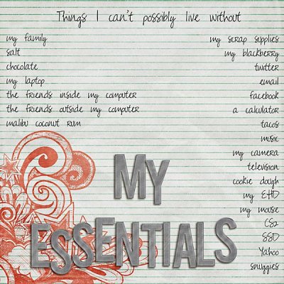 My Essentials