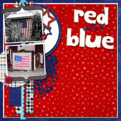 Red white and Blue