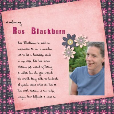 Introducing Ros Blackburn