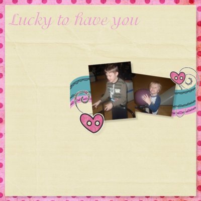 So lucky