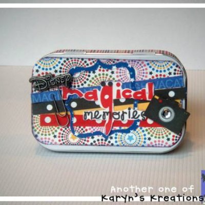 WDW Tin Album