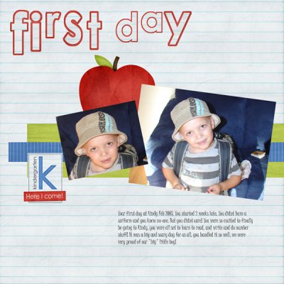 First day at kindy