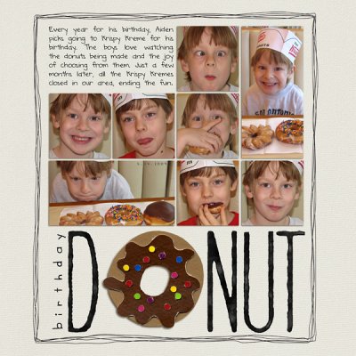 Birthday Donuts '09