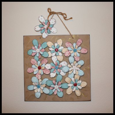 Flowered Wallhanging