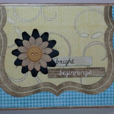 Beginnings card