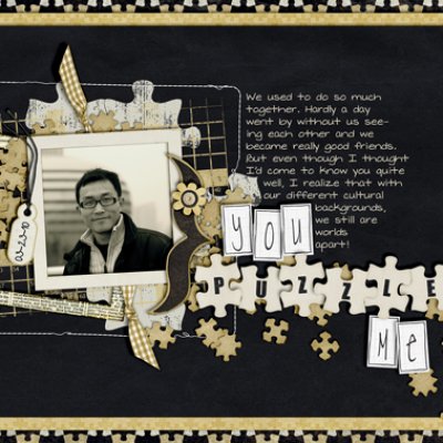 You Puzzle Me
