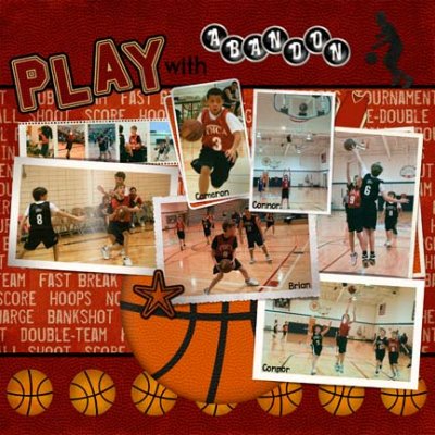 Basketball:  Play with Abandon