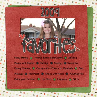 2009 Favorites