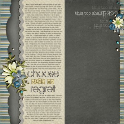 Choose with no Regret