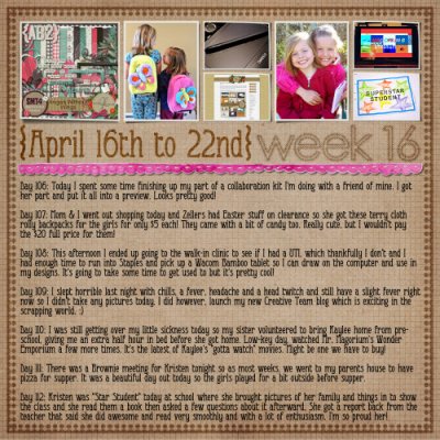 Project 365 Week 16