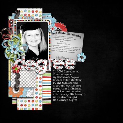 my degree...