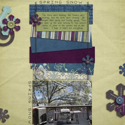 spring snow