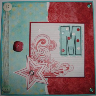 M is for... Card