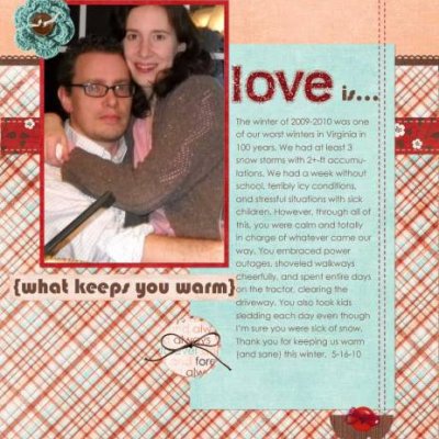 Love Is...What Keeps You Warm