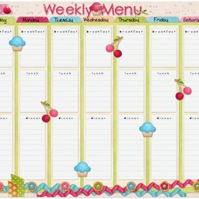 Weekly Menu