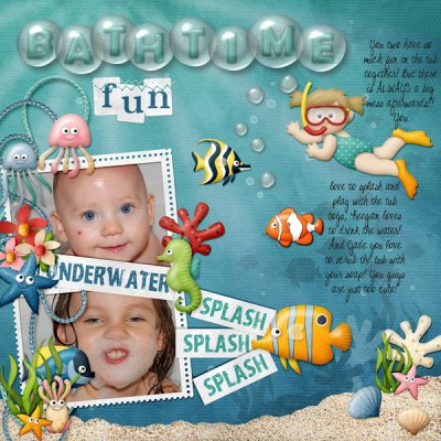 Bathtime fun!