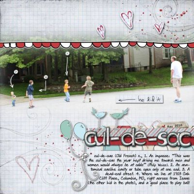 Playing in the cul-de-sac