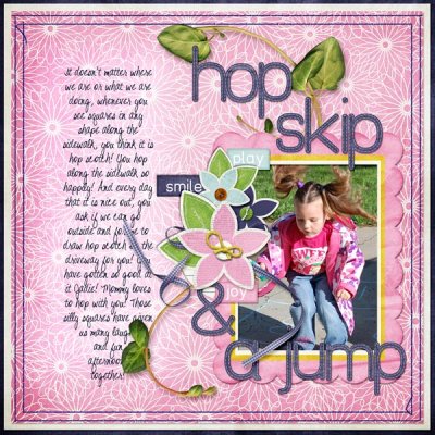 Hop, skip and a jump!