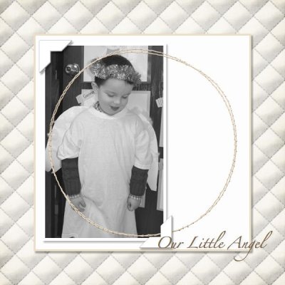 HN 12x12 Christmas Angel 2009