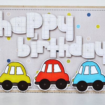 Happy Birthday gift card holder