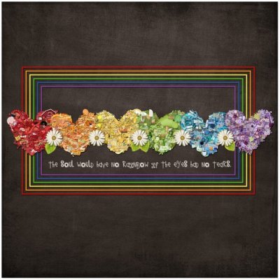 Rainbow Hearts