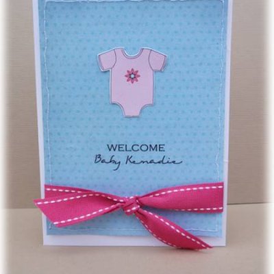 Welcome Baby Card