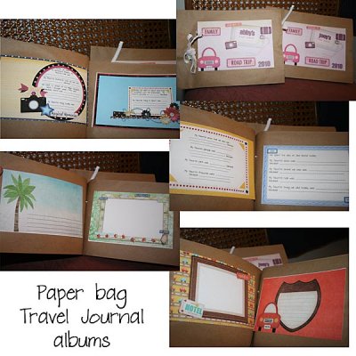 Paper Bag Travel Journal Album